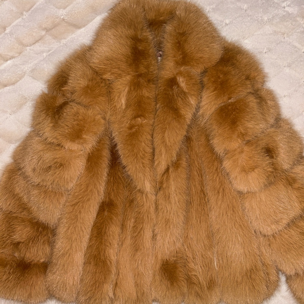 Fur Tan Fur Coat